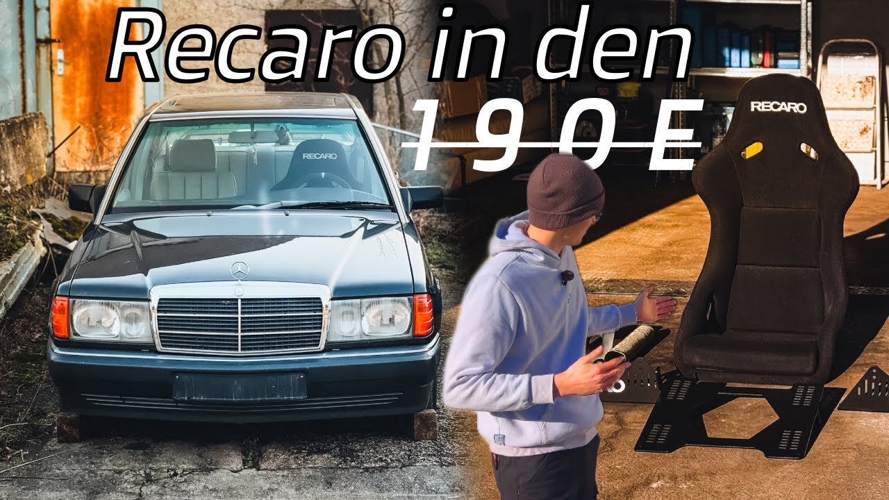 ✨DER 190E BEKOMMT EIN RECARO, ANSAUG UPGRADE und vieles mehr!🚘