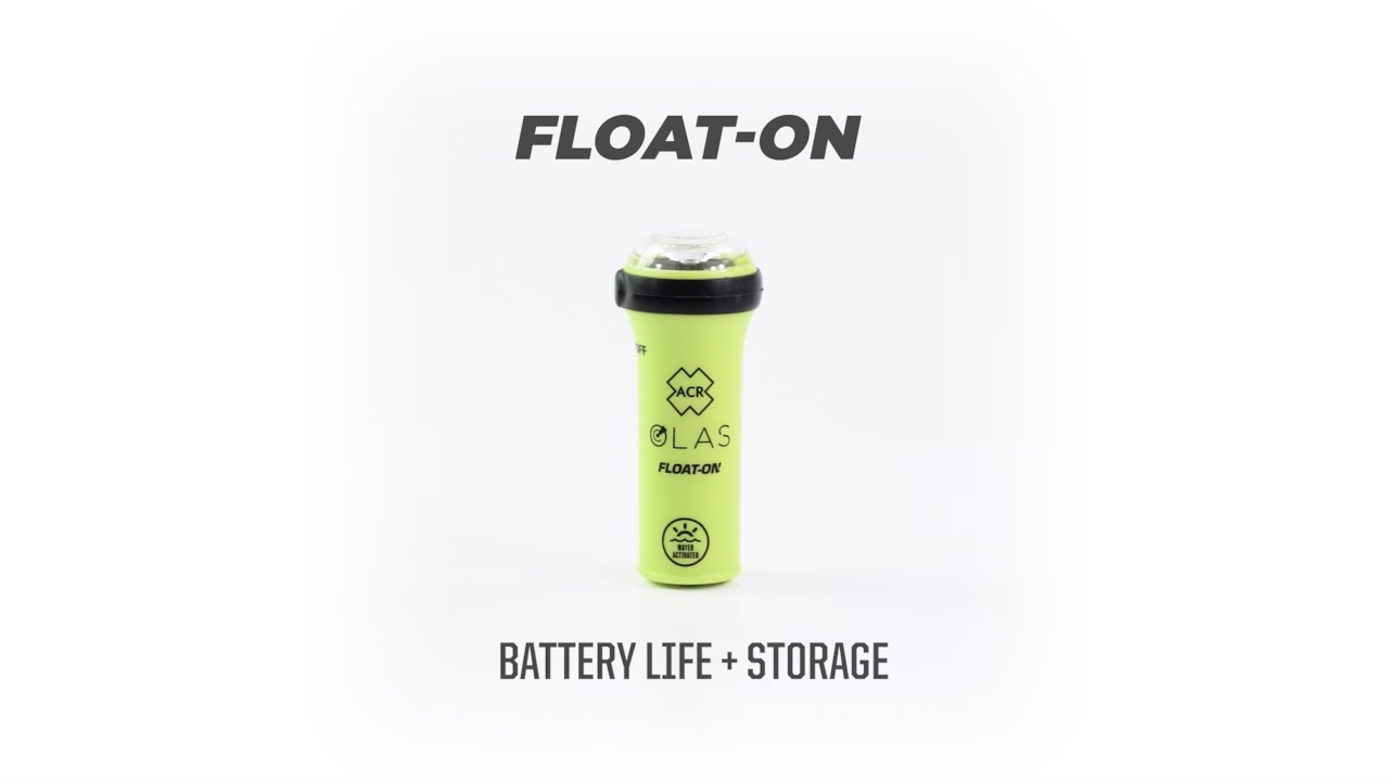 ACR OLAS Float-On: Battery Life & Storage