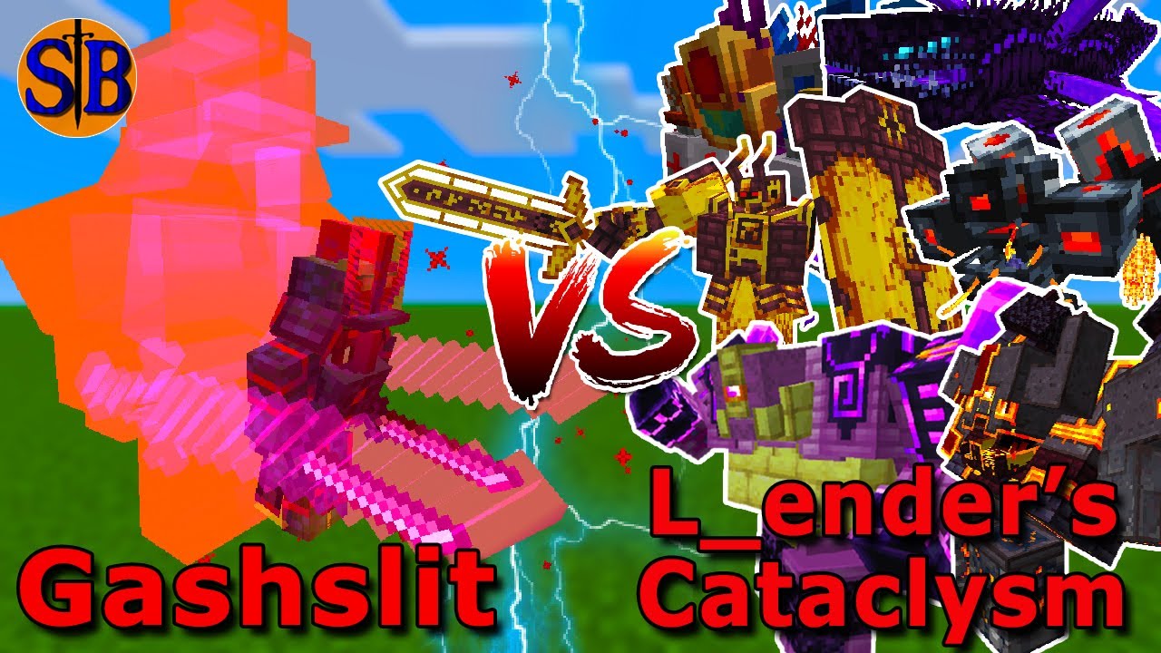 Gashslit vs L_ender's Cataclysm - Minecraft Mob Battle