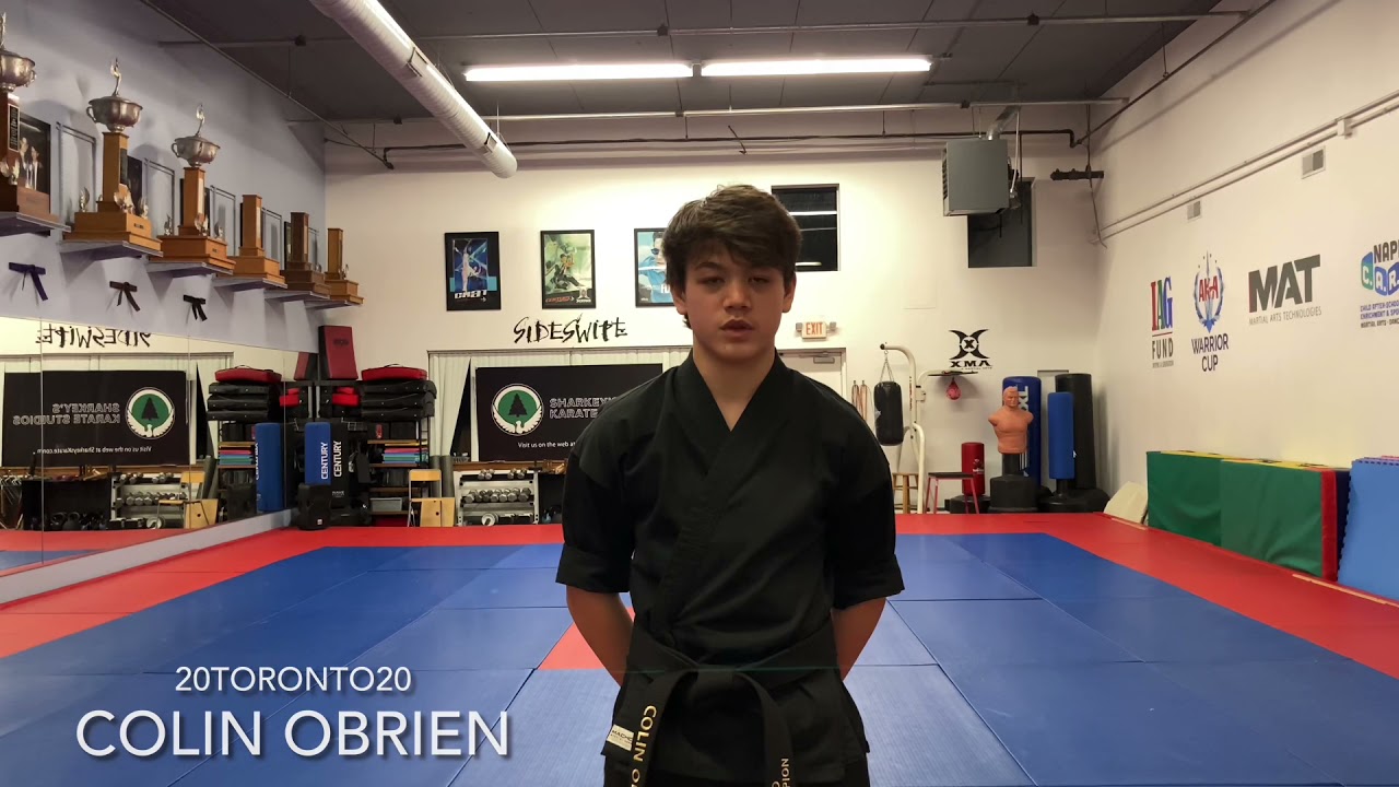 Colin OBrien Toronto Tournament of Martial Arts Championships 2021