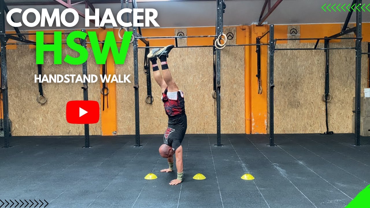 CAMINAR HACIENDO EL PINO🤸‍♂️  (HANDSTAND WALK)