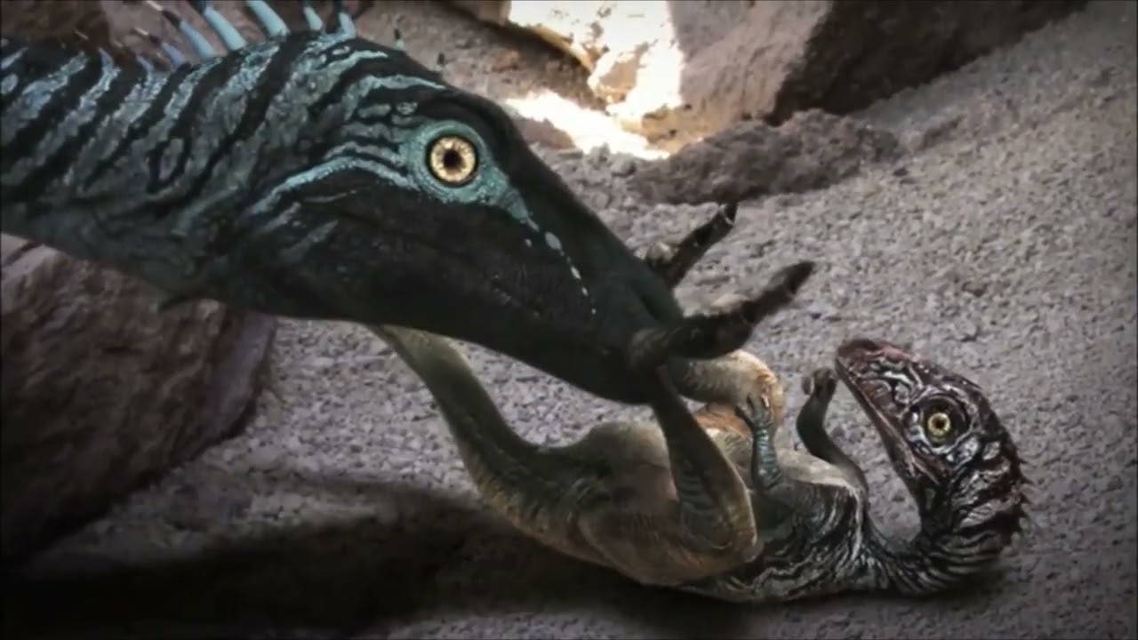 Mesozoic: Age of the Dinosaurs - Eoraptor vs Chiniquodon