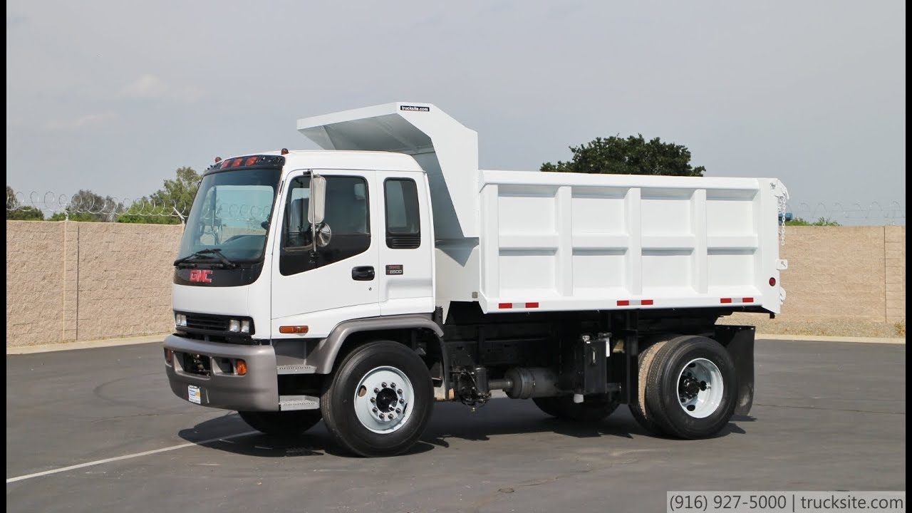 2001 GMC T8500 12.5 Yard Dump Truck for sale