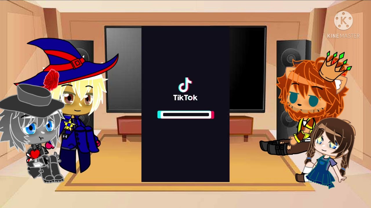 legends of oz react to themselves || gacha club read desp for their tiktok account