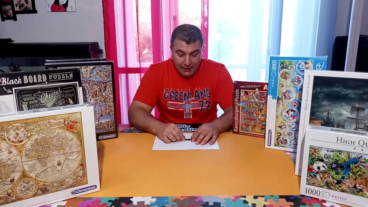 Giochiamo! Indovinate e vincerete un puzzle da 1000 pezzi.