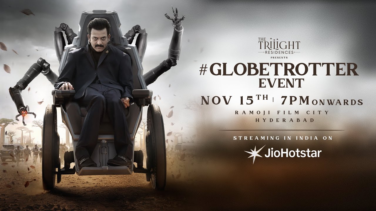 Globe Trotter Reveal | #SSRajamouli | Streaming Live on November 15 | JioHotstar