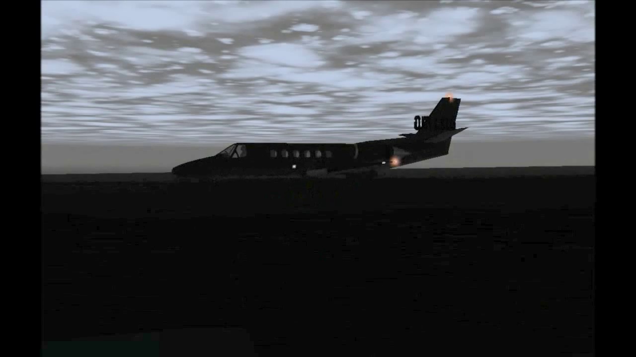 Citation Bravo Landing El Dorado Intl 13L SKBO  ( X-Files Tubular Remix )