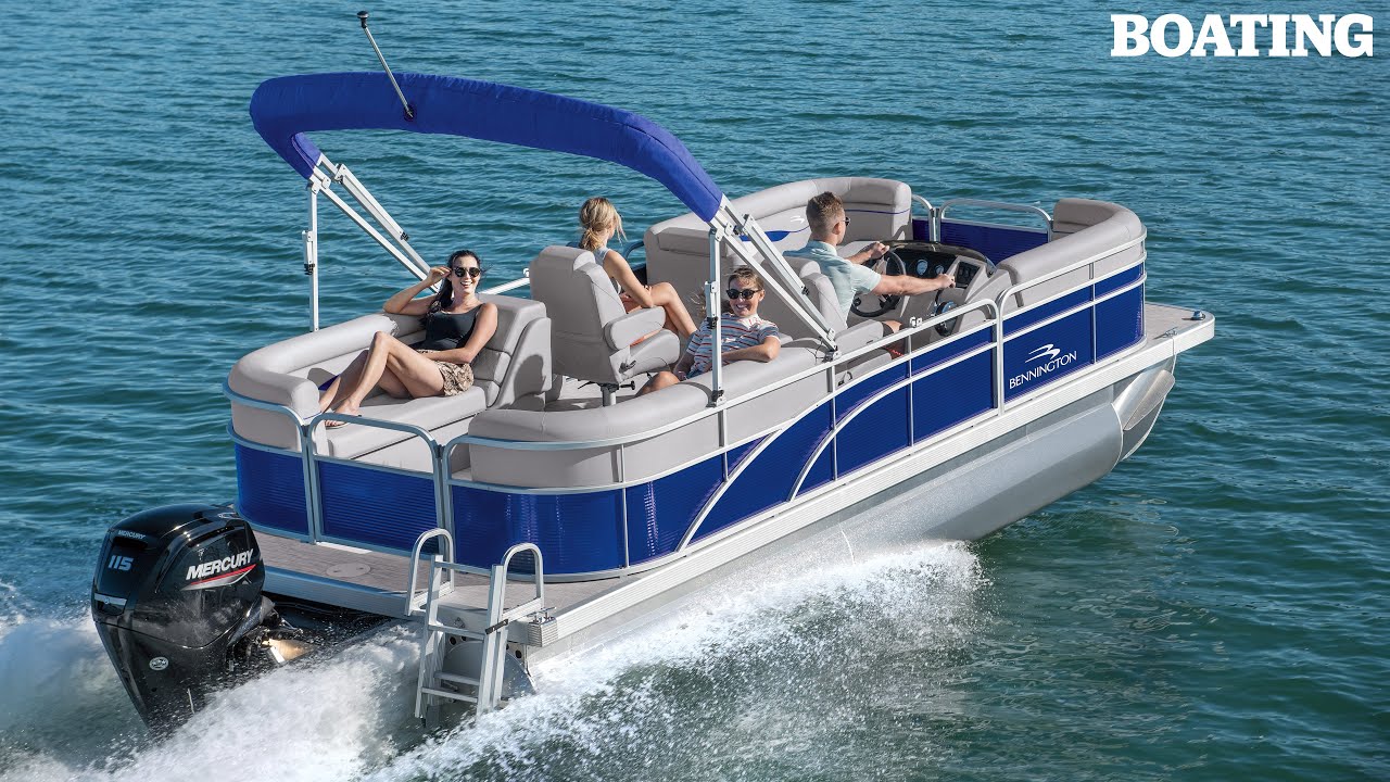 2021 Bennington 22 SVSR Boating Review 👍 SV Line of Pontoon Boats