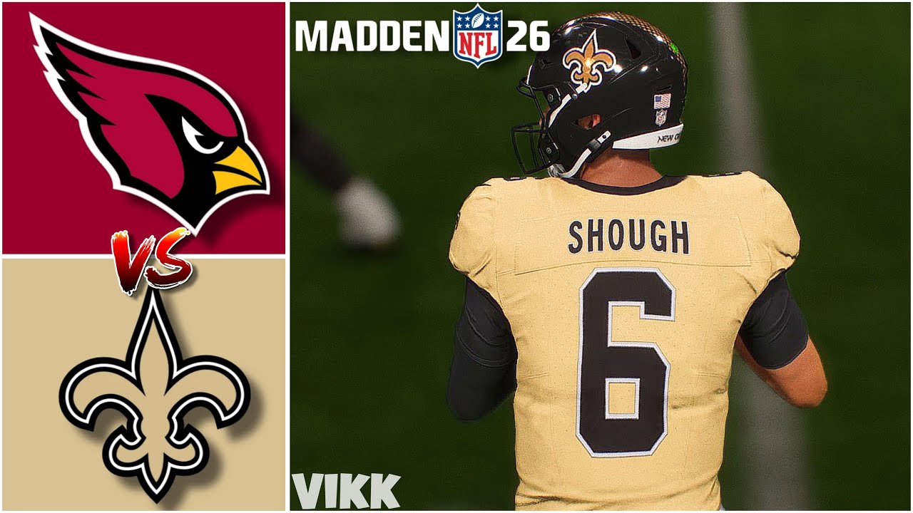 Cardinals vs. Saints Week 1 Simulation | Madden 26 Kickoff