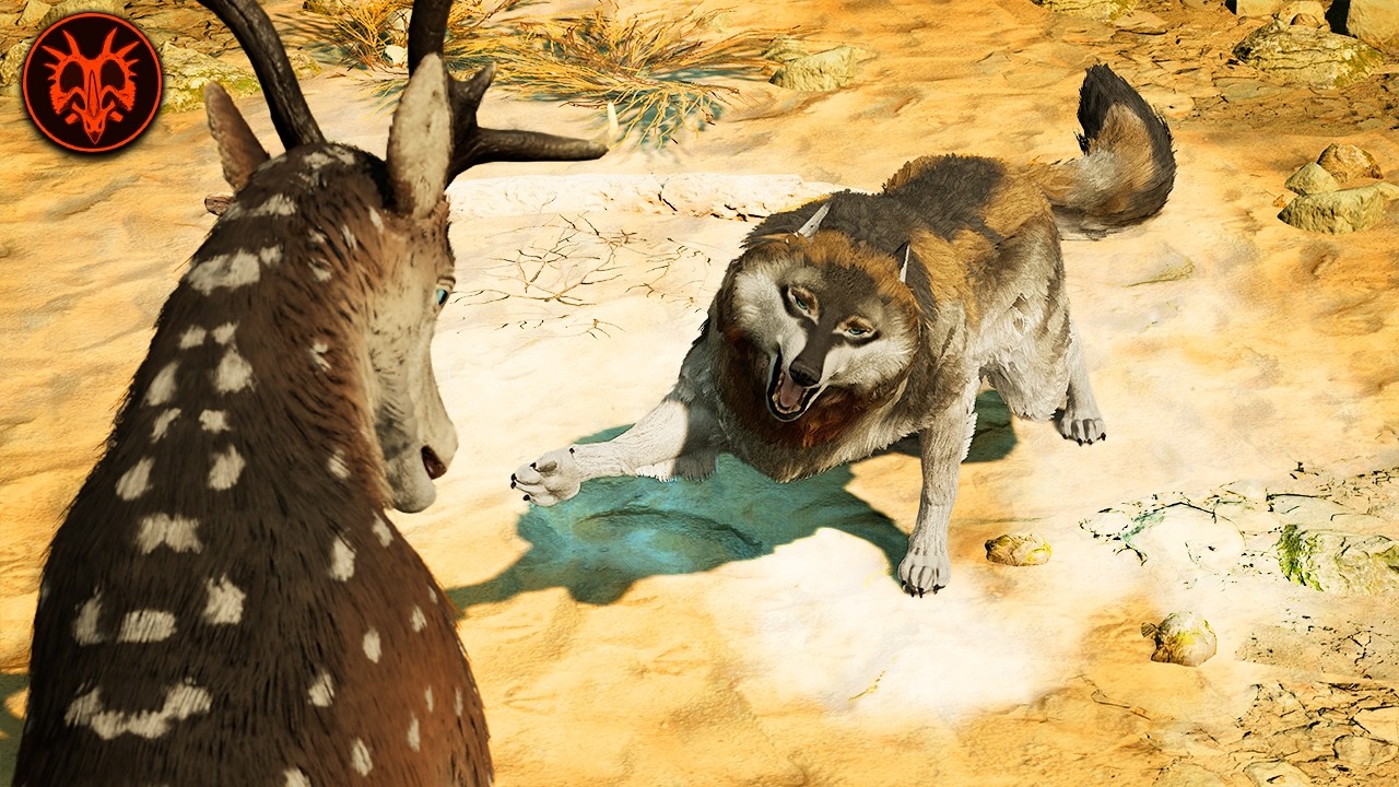 WOLF & DEER FULL SHOWCASE! | Path of Titans New Creatures