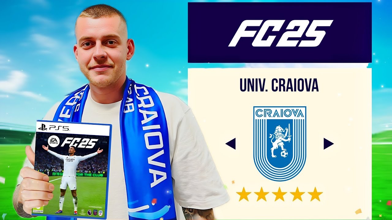 PRIMA CARIERA LA FC 25 CU UNIVERSITATEA CRAIOVA