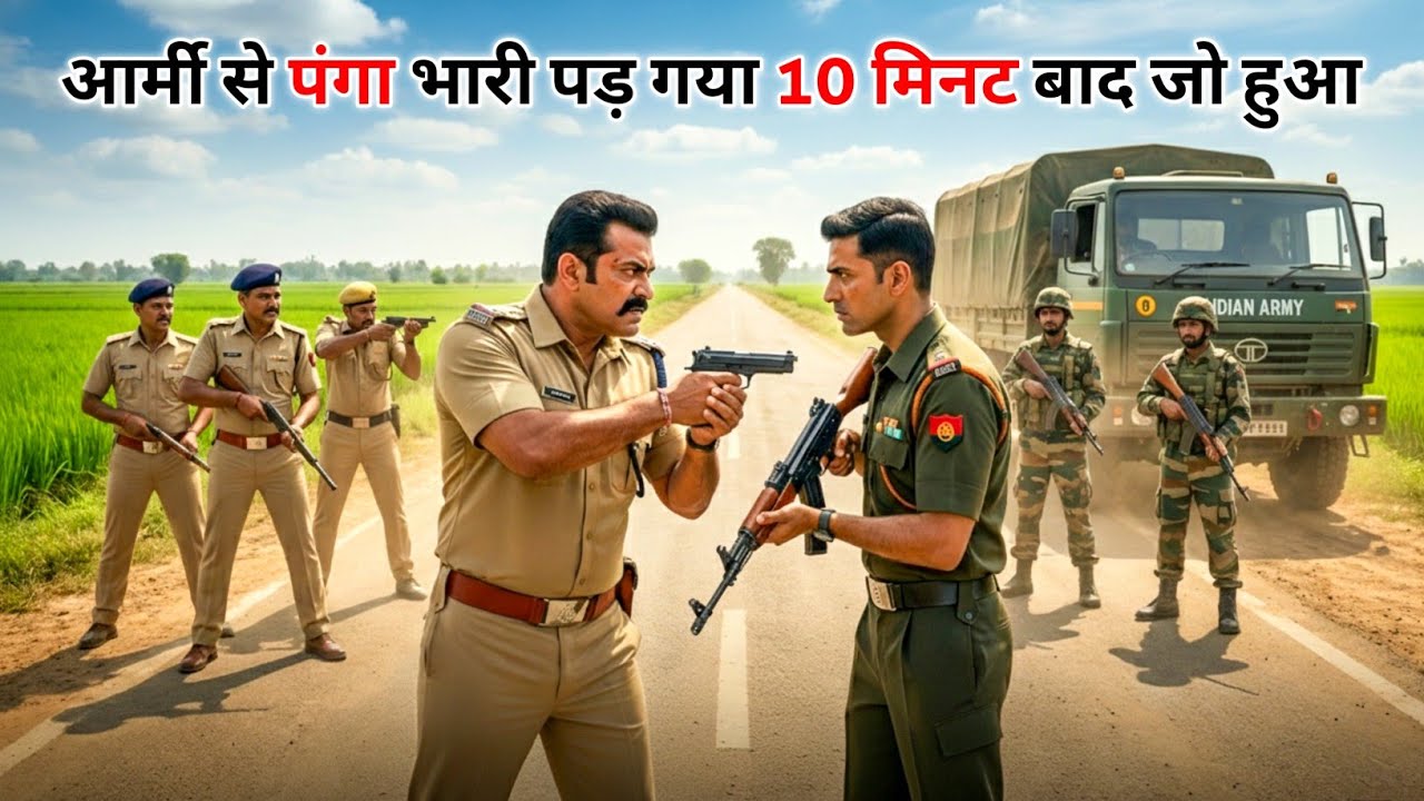 इंस्पेक्टर ने Army का ट्रक रोका… 10 मिनट बाद जो हुआ किसी ने नहीं सोचा | Hindi Story