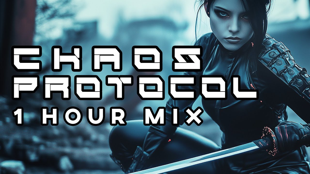 1h Dark Cyberpunk / Aggressive Midtempo / Industrial Electronic Mix 2024 - CHAOS PROTOCOL