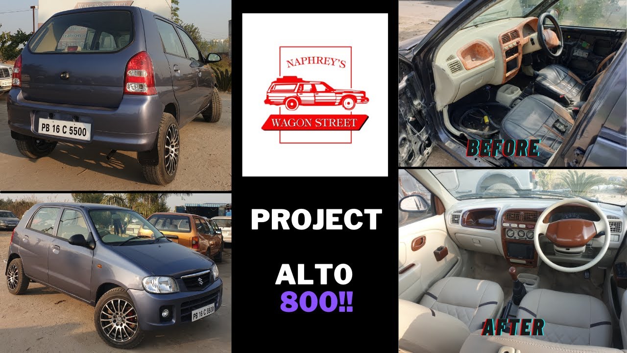 Naphrey's WAGON STREET | PROJECT ALTO 800 | Roof Replaced | Interior Modification | Custom Paint Job