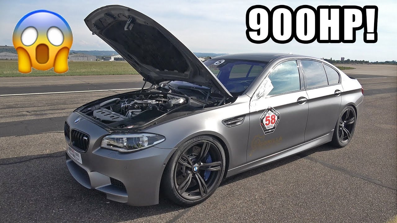 900HP BMW M5 F10 Gorilla Performance - Revs & Accelerations!