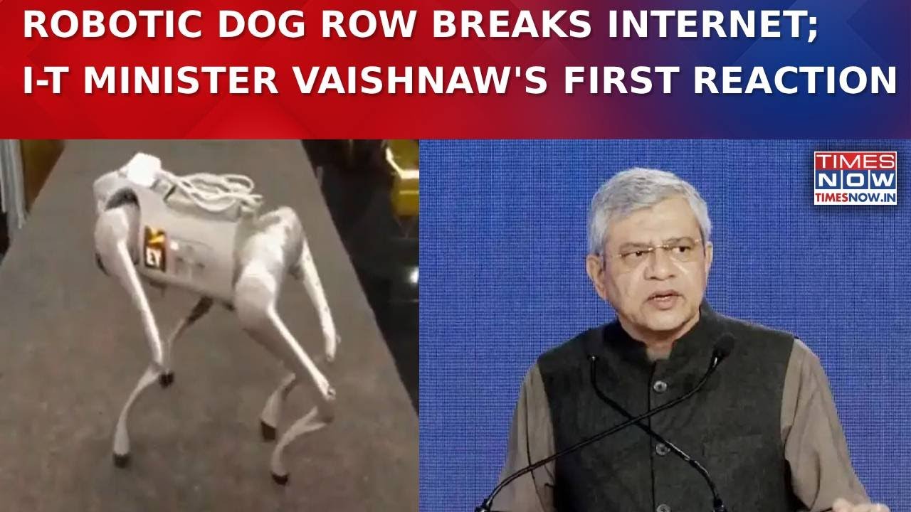 Galgotia Robotic Dog Row: IT Minister Ashwini Vaishnaw’s First Reaction As Row Breaks The Internet