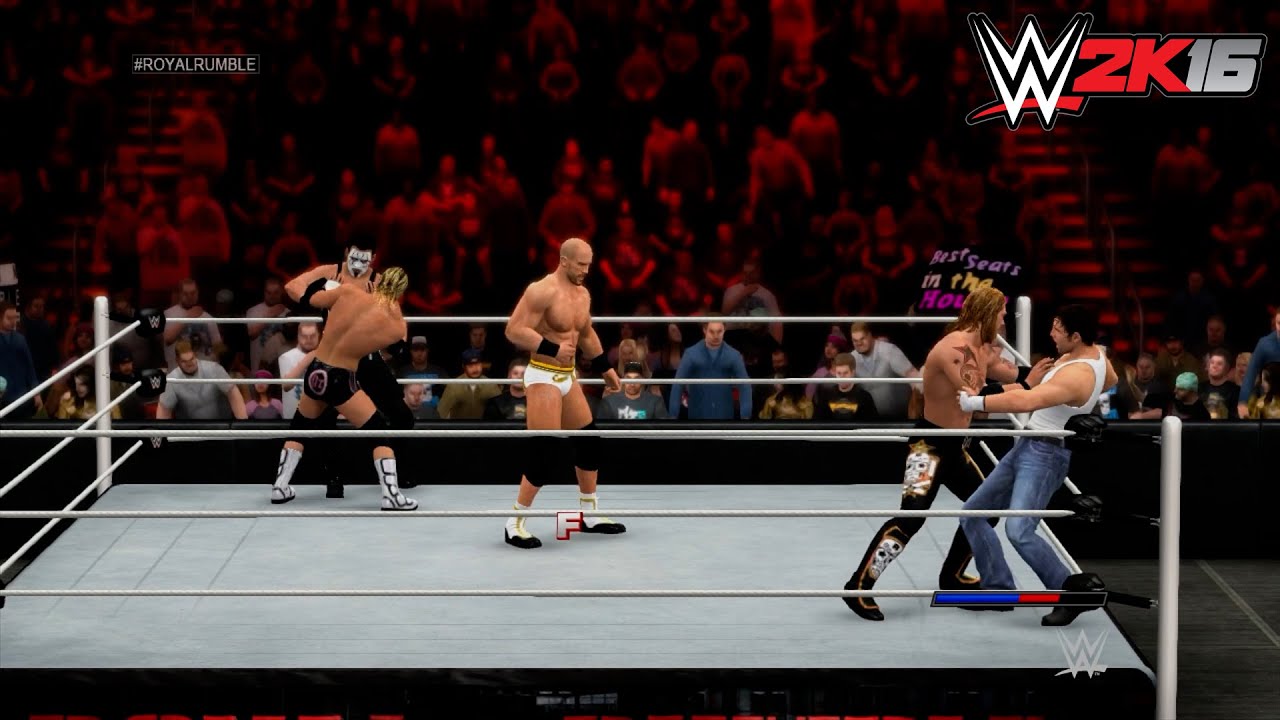 WWE 2K16 - 30-Man Royal Rumble Match Gameplay