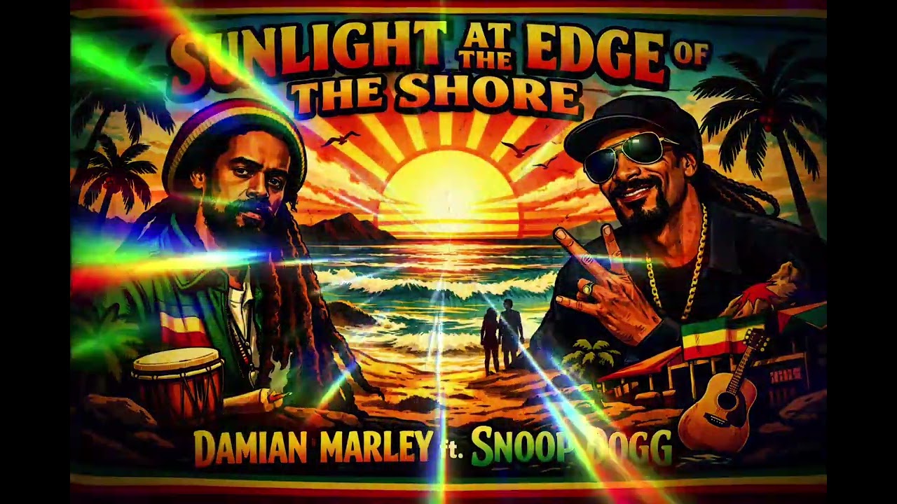 Sunlight at the Edge of the Shore  @freedoommusic123 #DamainMarley ft. #SnoopDogg