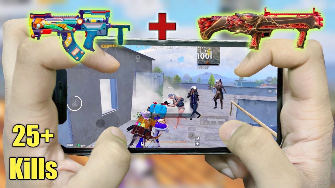 My Best Gameplay with DBS + Groza | 5 Finger Claw iPhone 11 Handcam Gameplay | Pubg Mobile