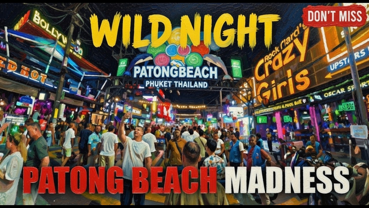BANGLa ROAD 2026 😈 CRAZIEST Night in Patong! Girls, Go-Go Bars & Non-Stop Party Thailand