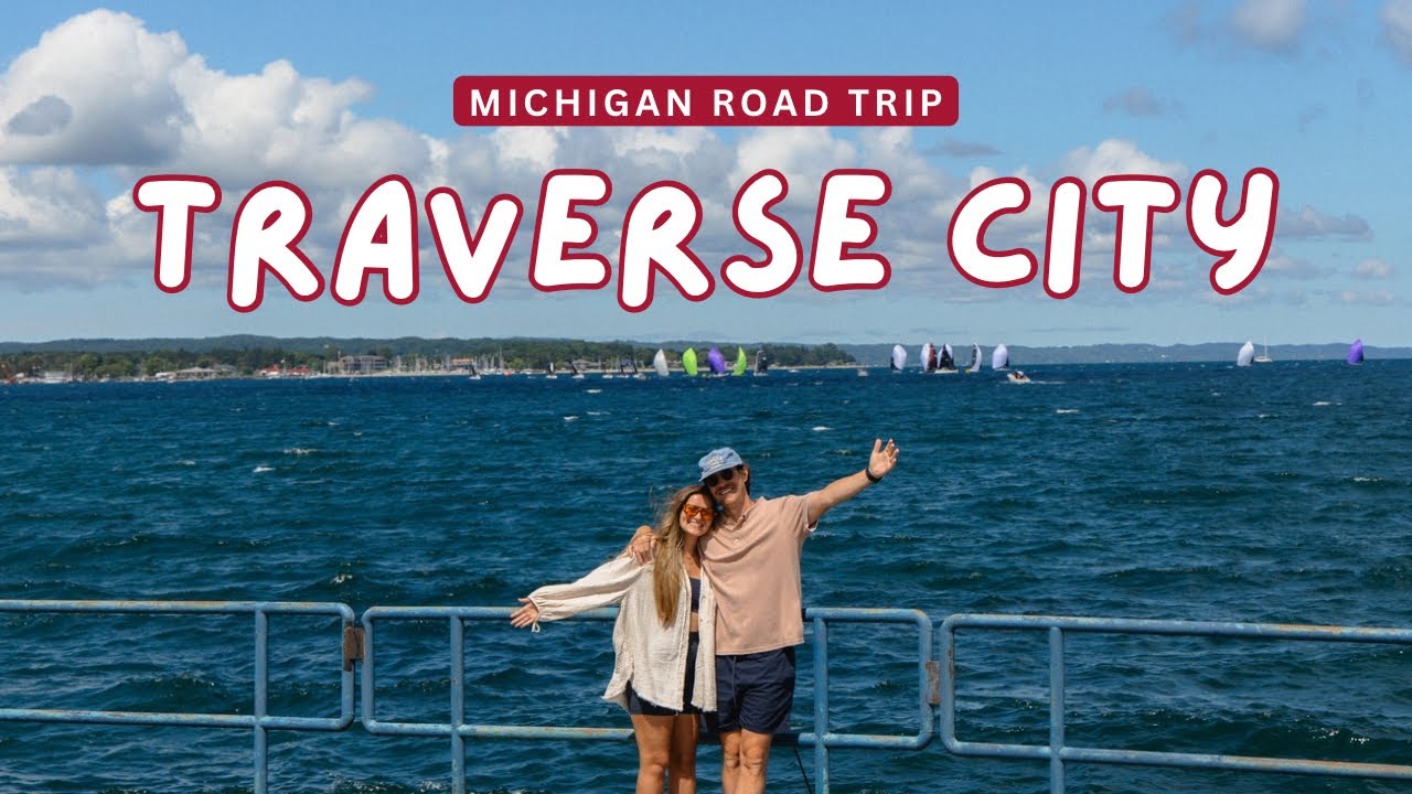 TRAVERSE CITY 🌊🍒 Exploring Historic Leland, Sleeping Bear Dunes, Mission Peninsula, & Beach Day!