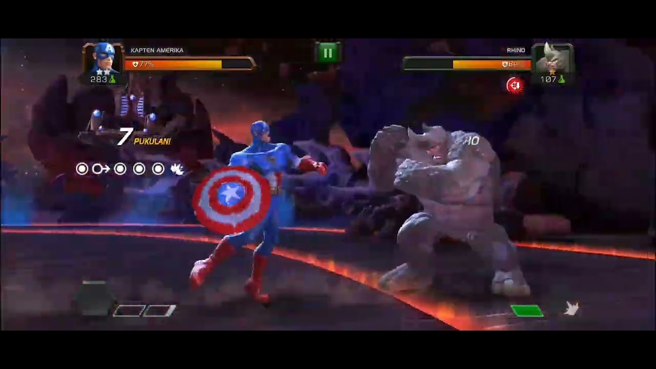 Геймплей MARVEL Contest of Champions 🔥 Эпические битвы супергероев | Полная демонстрация боя! 3