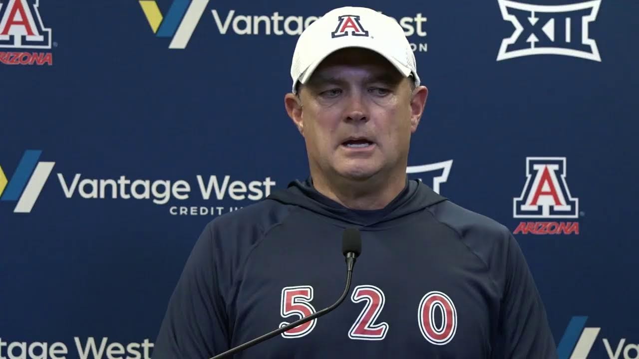 Arizona Football Press Conference