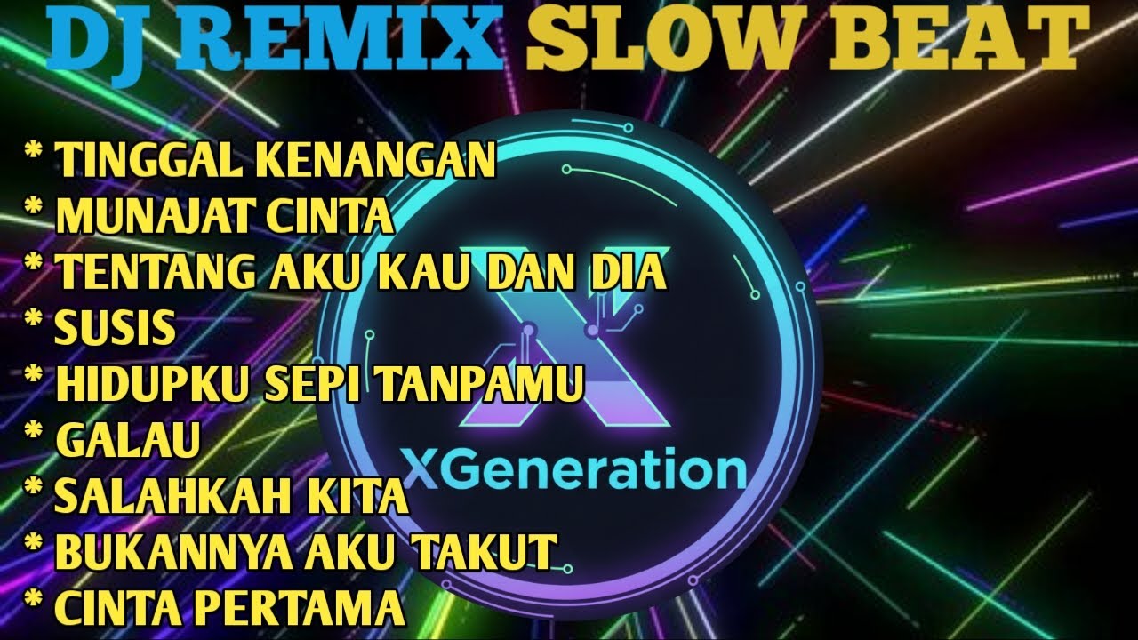 🎧DJ REMIX SLOW BASS COVER LAGU POP TERBARU🔥 TINGGAL KENANGAN - GABY