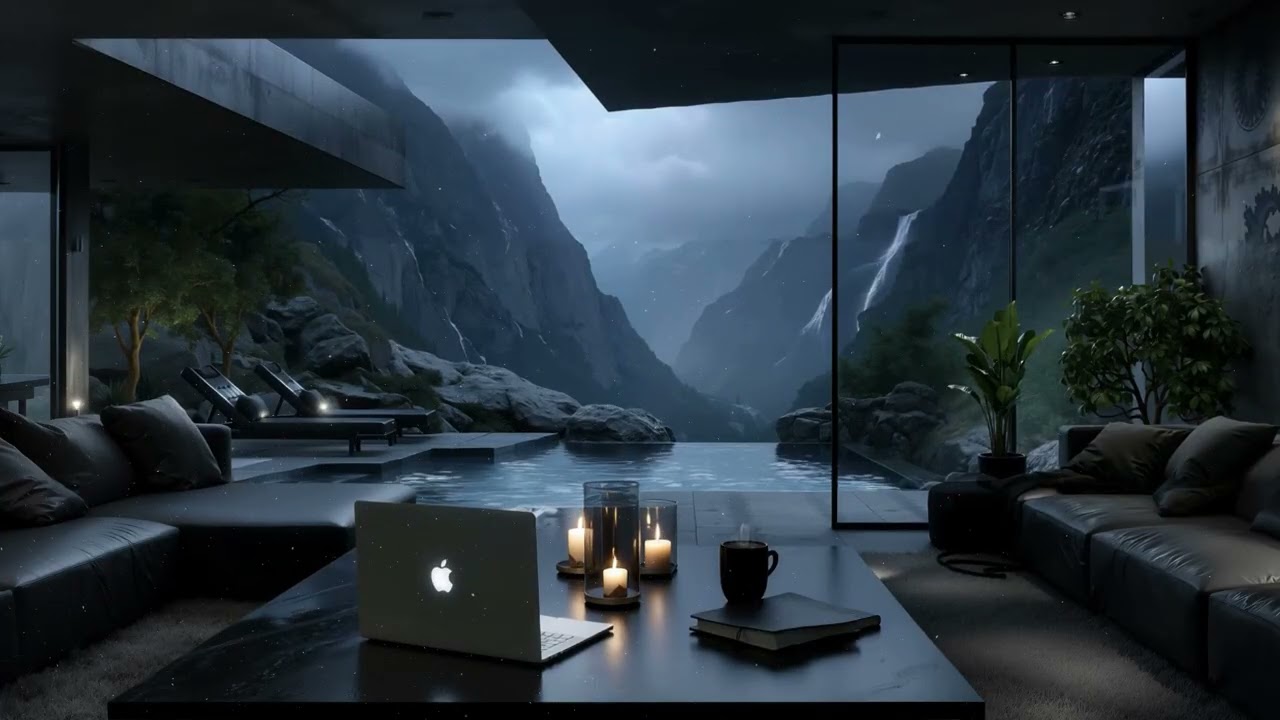 Melodic Deep Work Music for Pure Productivity in a Luxury Minimalist Studio