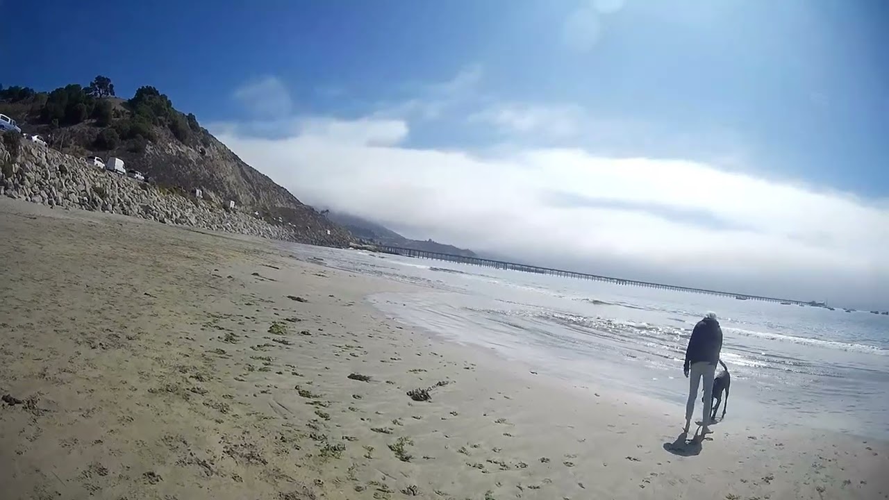 Walking on the Beach in Avila, California - HD4K