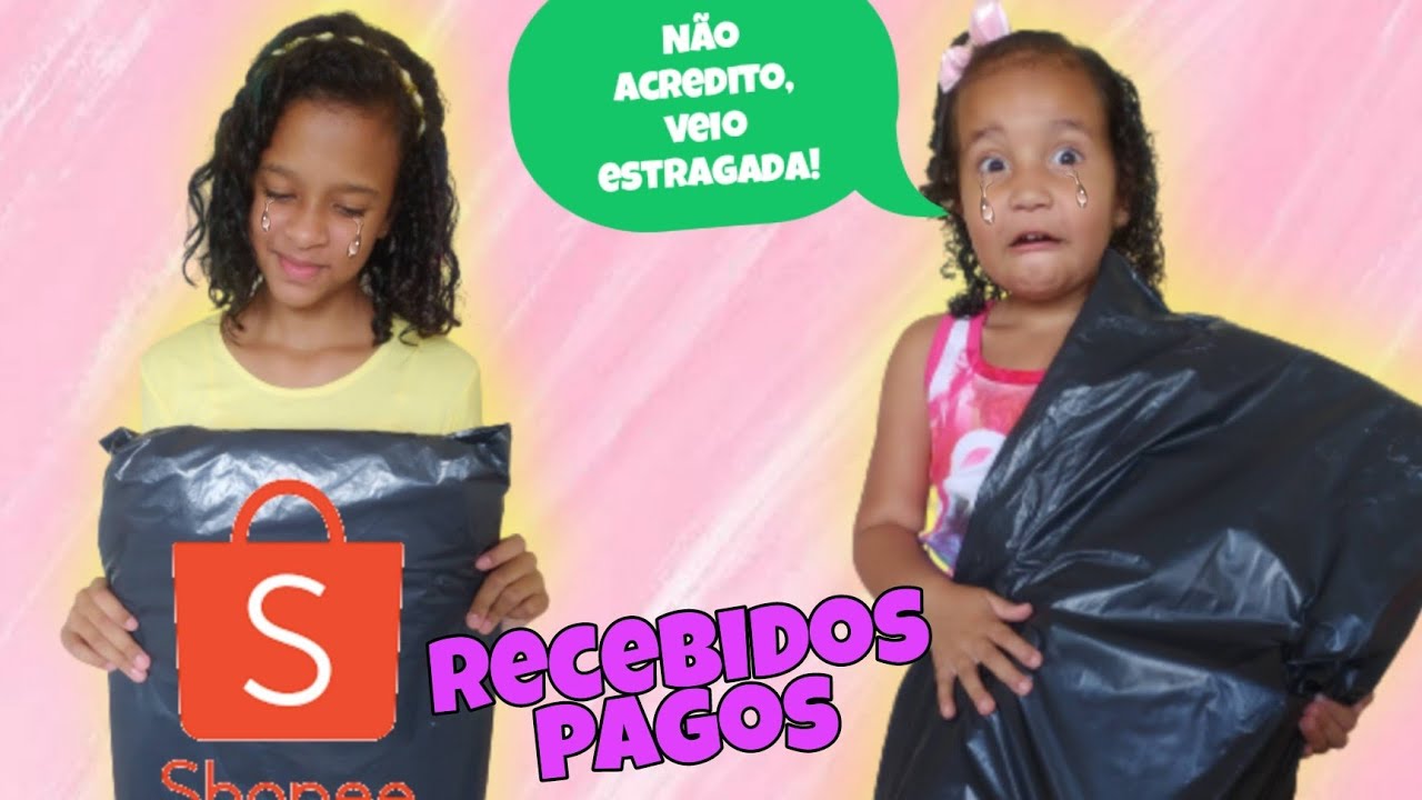Minha mochila veio estragada / Recebidos pagos da shopee