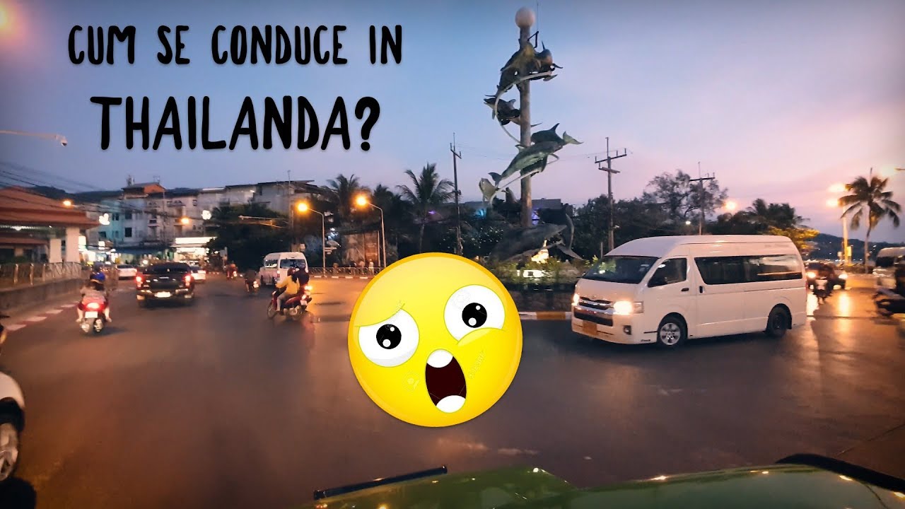 CUM SE CONDUCE IN THAILANDA!? - 4K