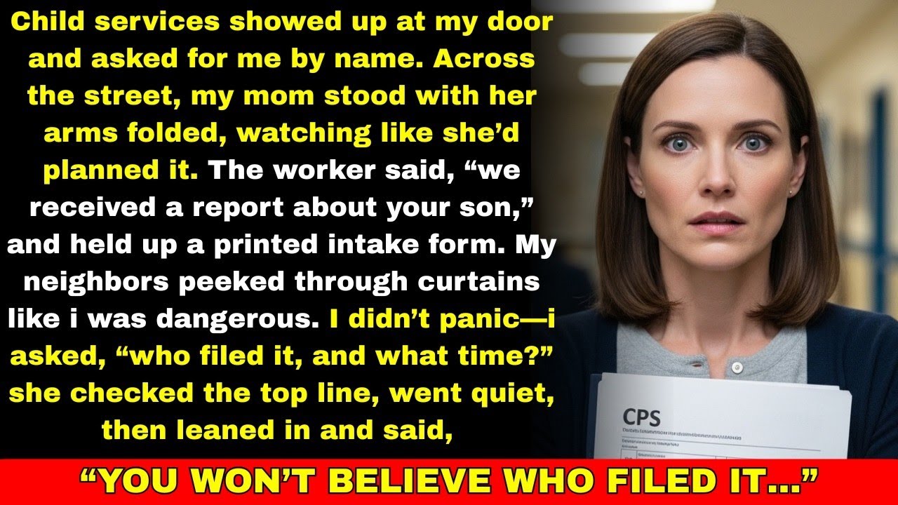 Child Services Showed Up at 7 AM With Papers — My Mom Filed a False Report on Me and…