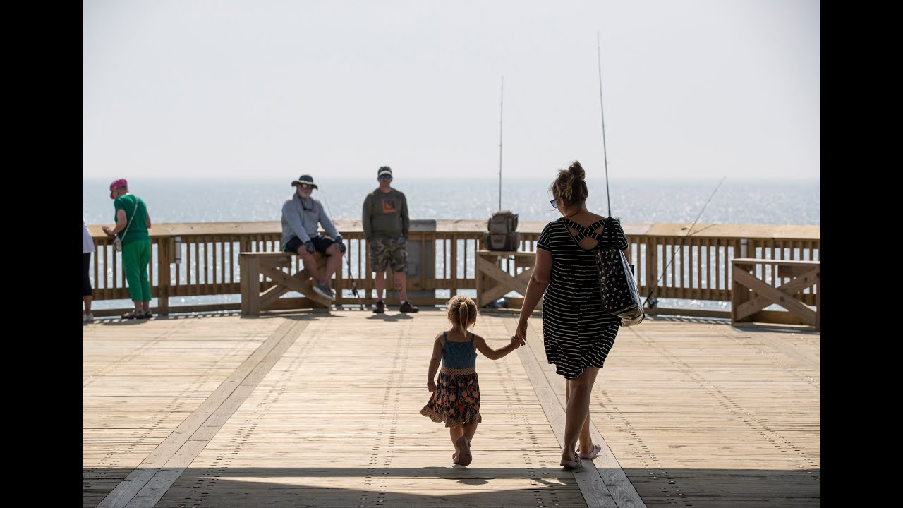 Sights and Sounds from newly dedicated Folly Beach Fishing Pier