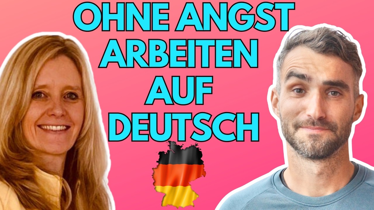 Entspannt auf der Arbeit trotz Sprachbarriere - mit Tanja Schwarz / Deutsch Podcast / B2, C1