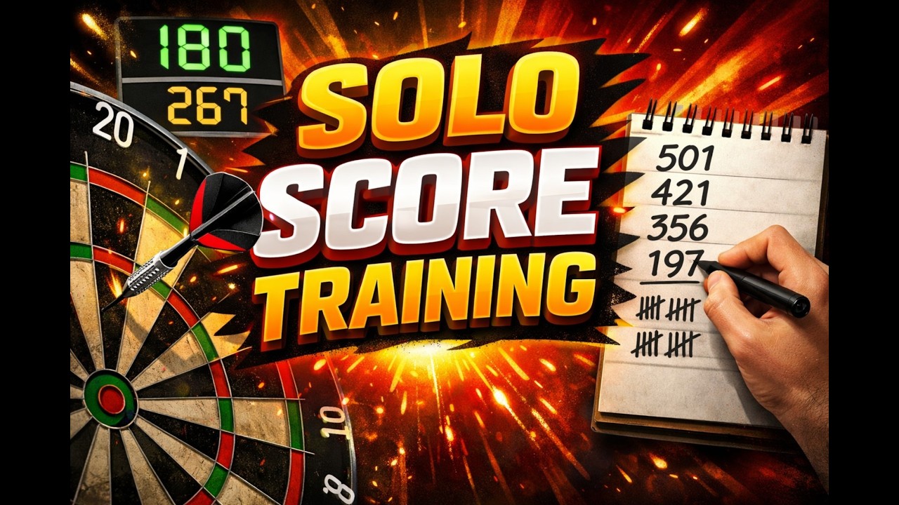 Ga Ik Mijn Eerste 180 Gooien Op Beeld: Solo Score Training!