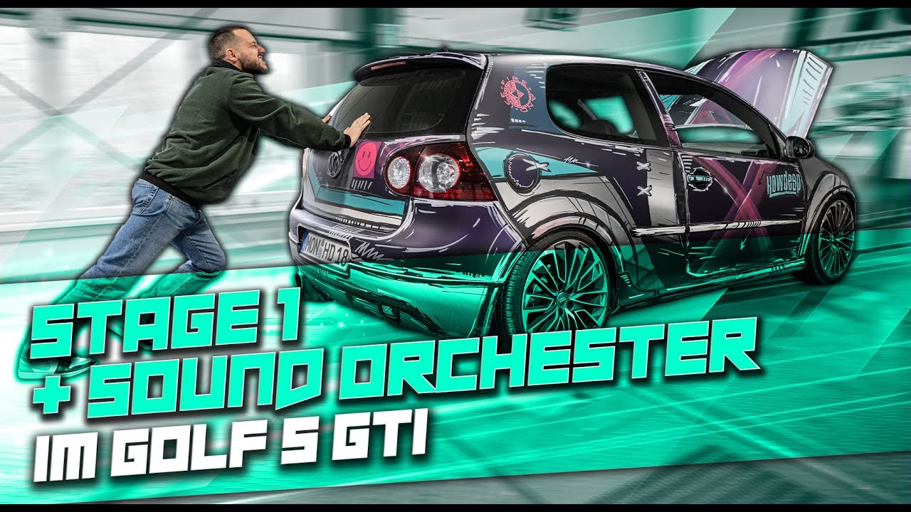 HOWDEEP // STAGE 1 + SOUND ORCHESTER IM GOLF 5 GTI