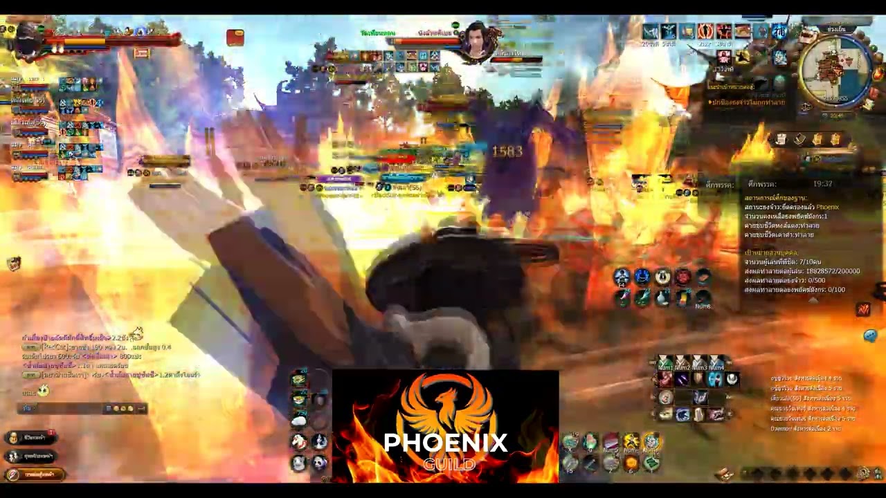 Age of Wushu Thailand GuildWar 3/08/2025 By丶Yongdi Phoenix Guild No.1