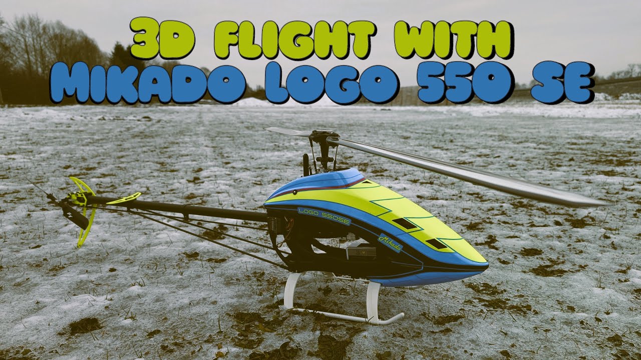 Mikado Logo 550 SE – Smooth & Fun 3D Flying!