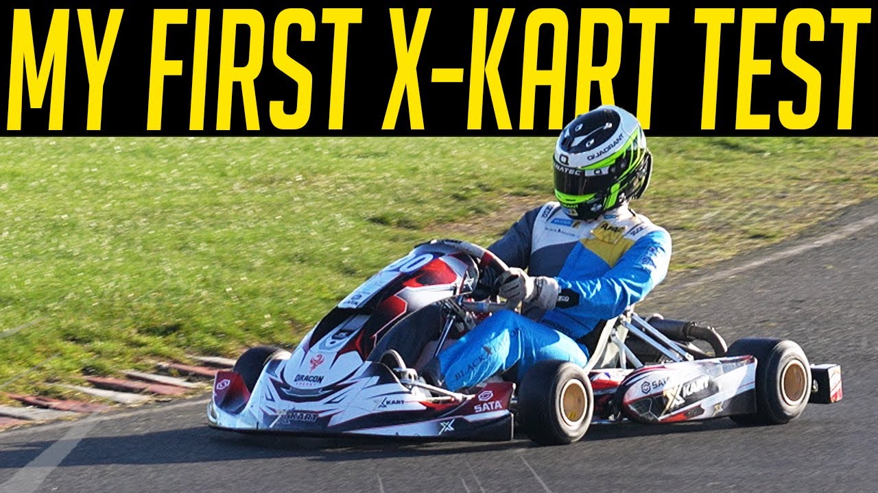 Driving an X Kart (ft. @EHRacing)