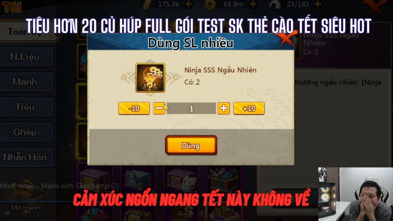 Huyền Thoại Làng Lá - Tiêu 24 củ mua full gói sk khô máu thẻ cào ngày TẾT - Pani hơi thở của đảo