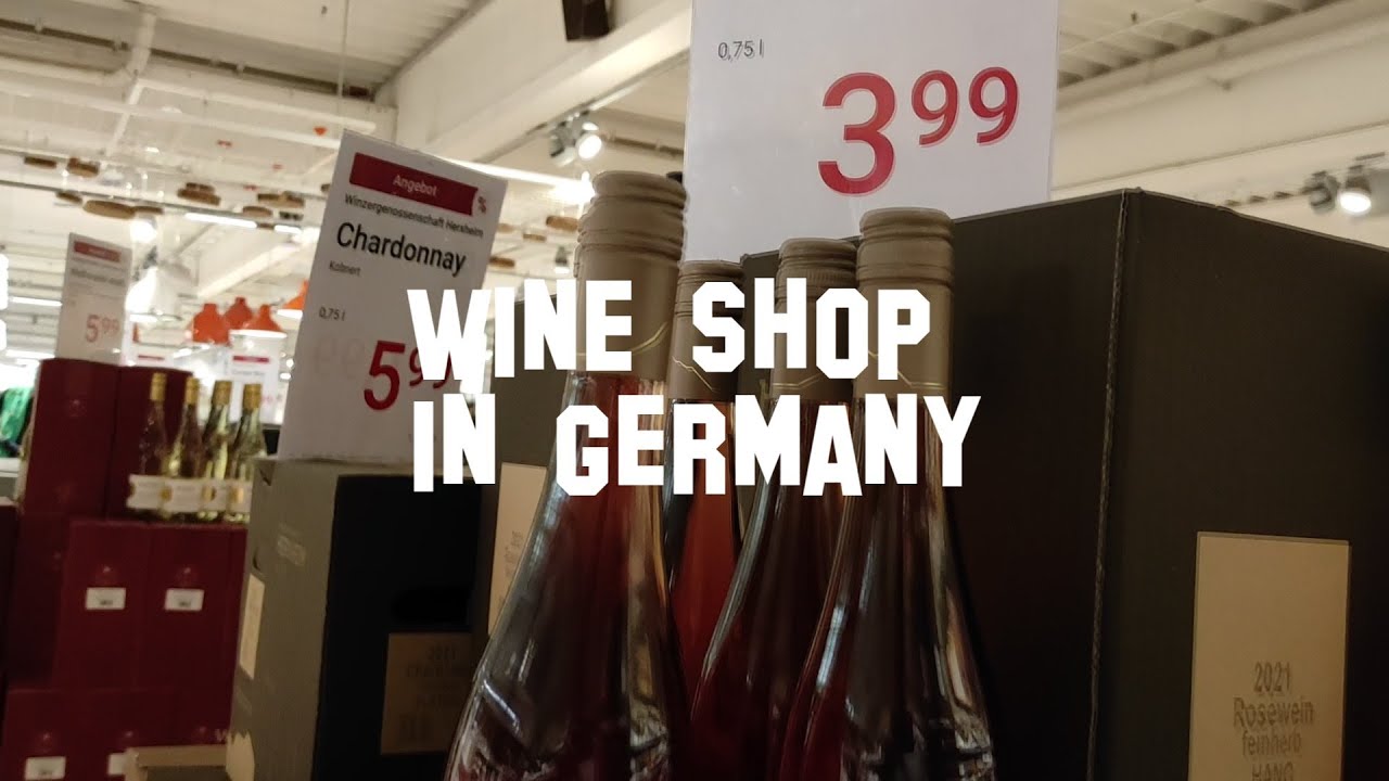 Liquor store in Germany @Haliscelife #youtube #liquorstore
