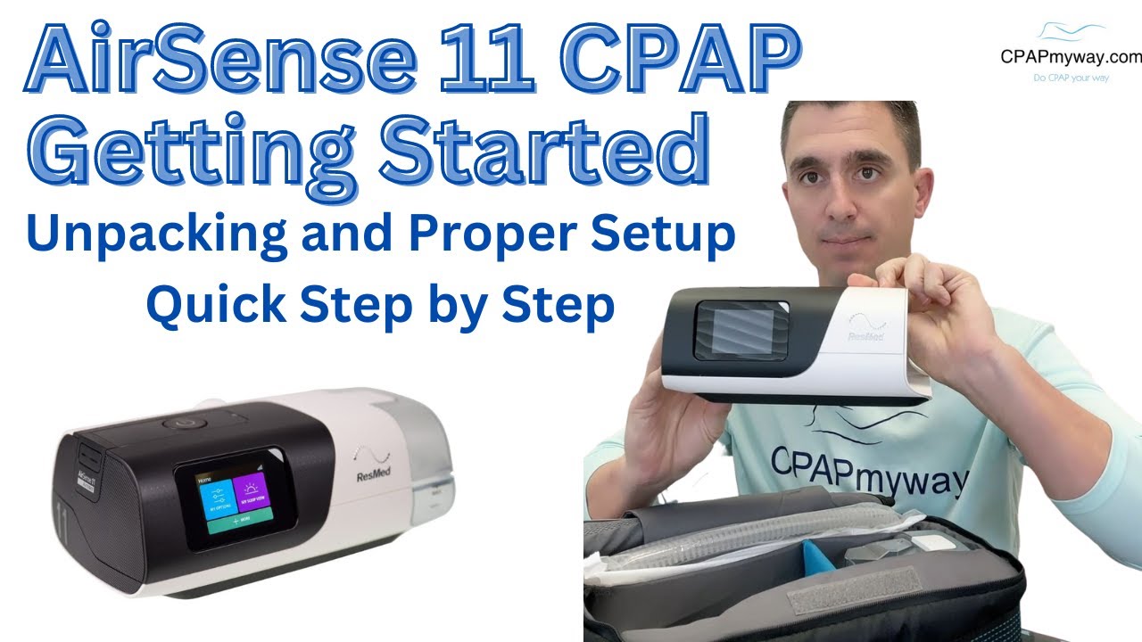 AirSense 11 CPAP — распаковка и настройка