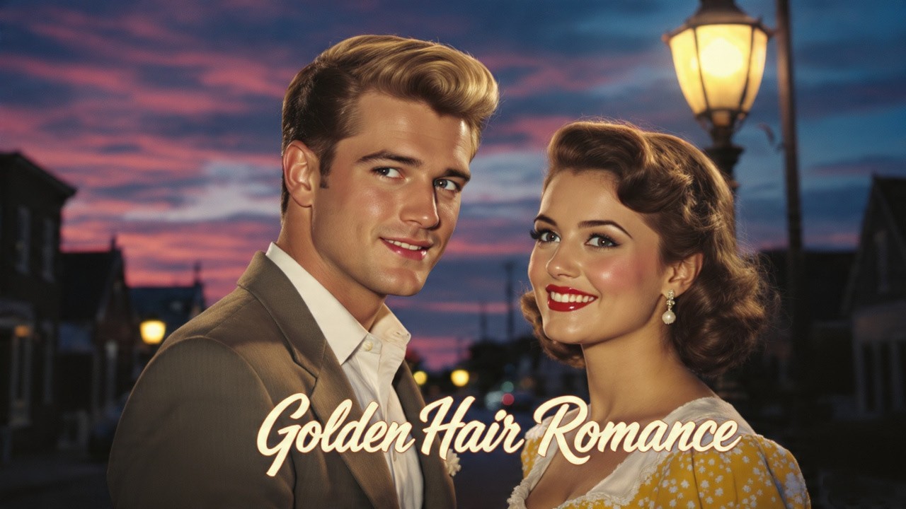 Golden Hair Romance | Retro Inspired, Post-1950s Romance