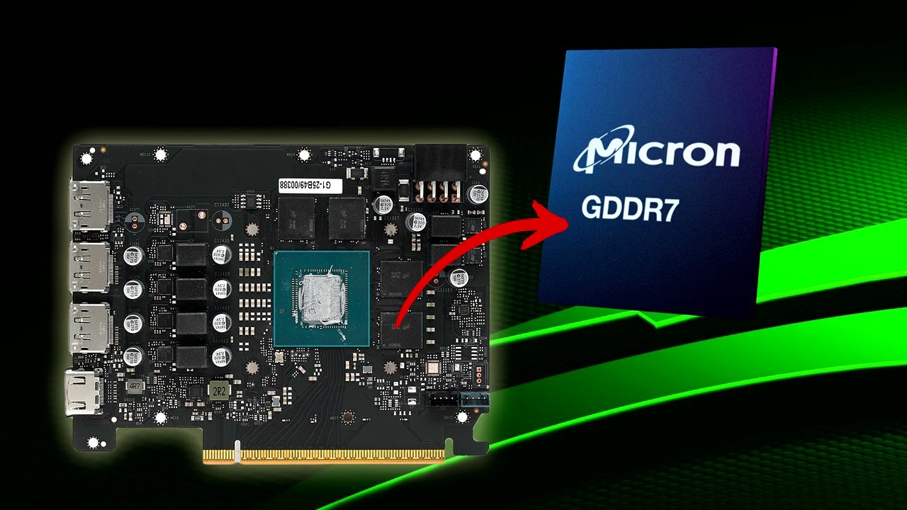 First Ever RTX 50 Series Card Spotted With Micron GDDR7 Memory Chips, Reveals Galax RTX 5060 Teardow