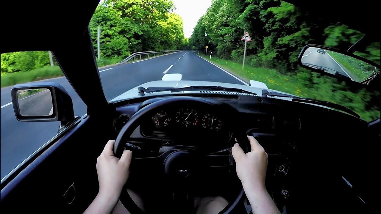 1980 Mazda RX-7 POV Onboard