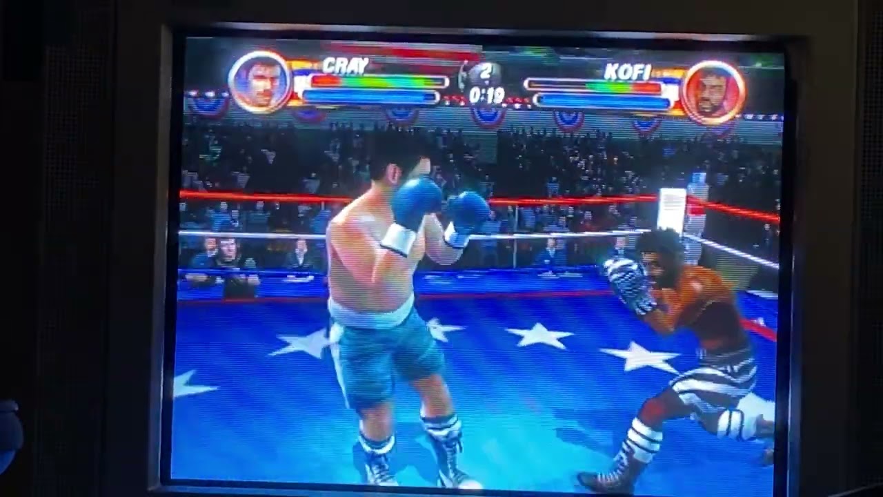 Rocky Xbox Gameplay-Bob Cray vs. Kofi Langton