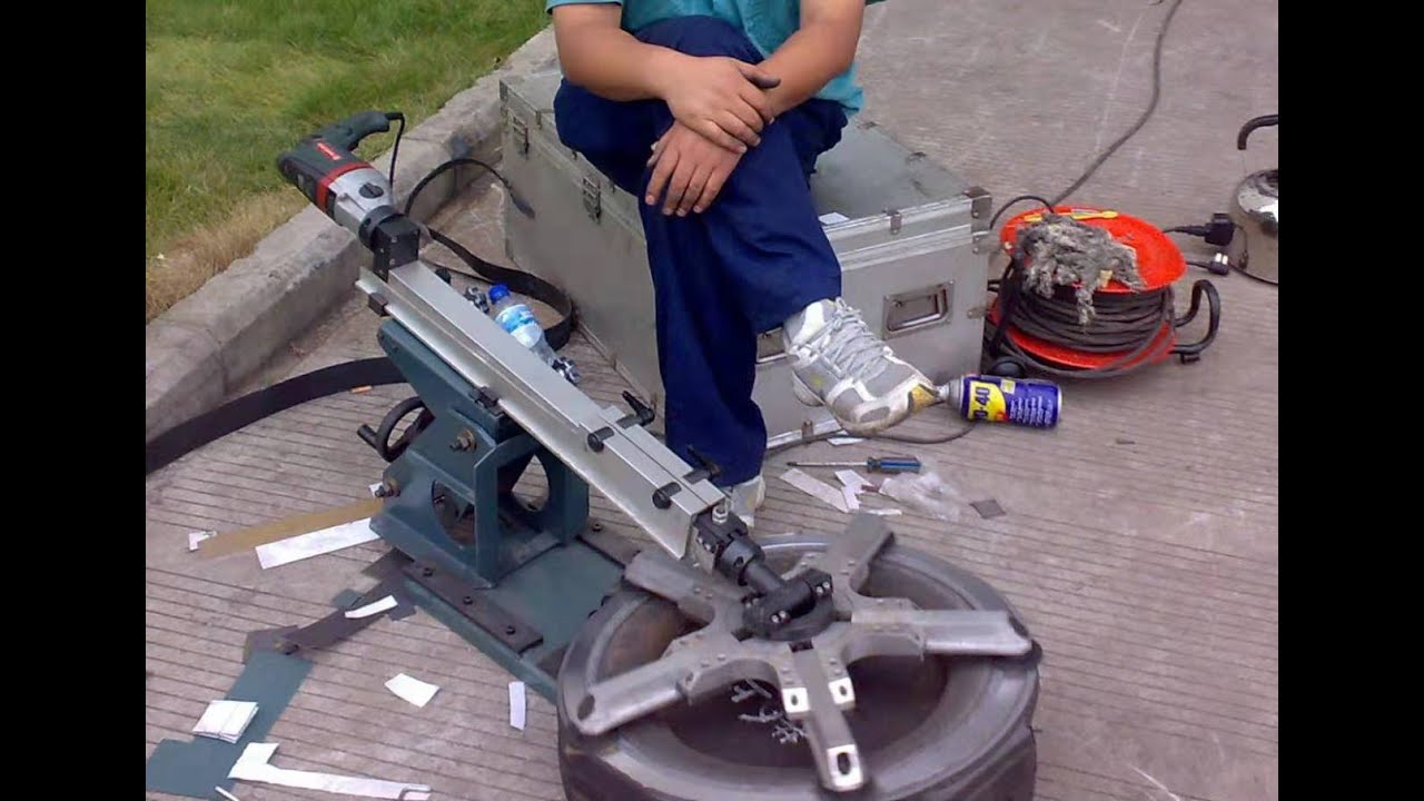 MZ600 portable lapping machine 8”-24