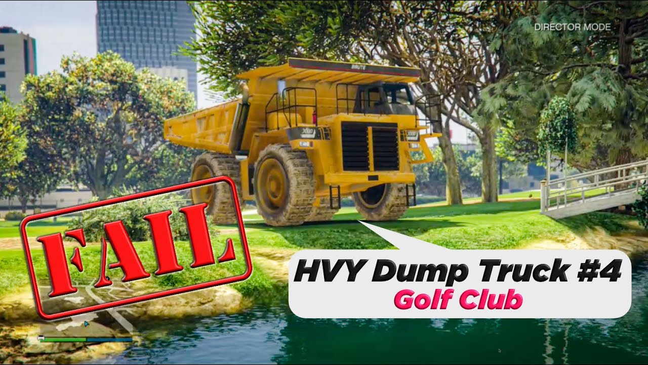 Самосвал # 4 Гольф Клуб - GTA 5 [CocoBibu] hvy dump industrial
