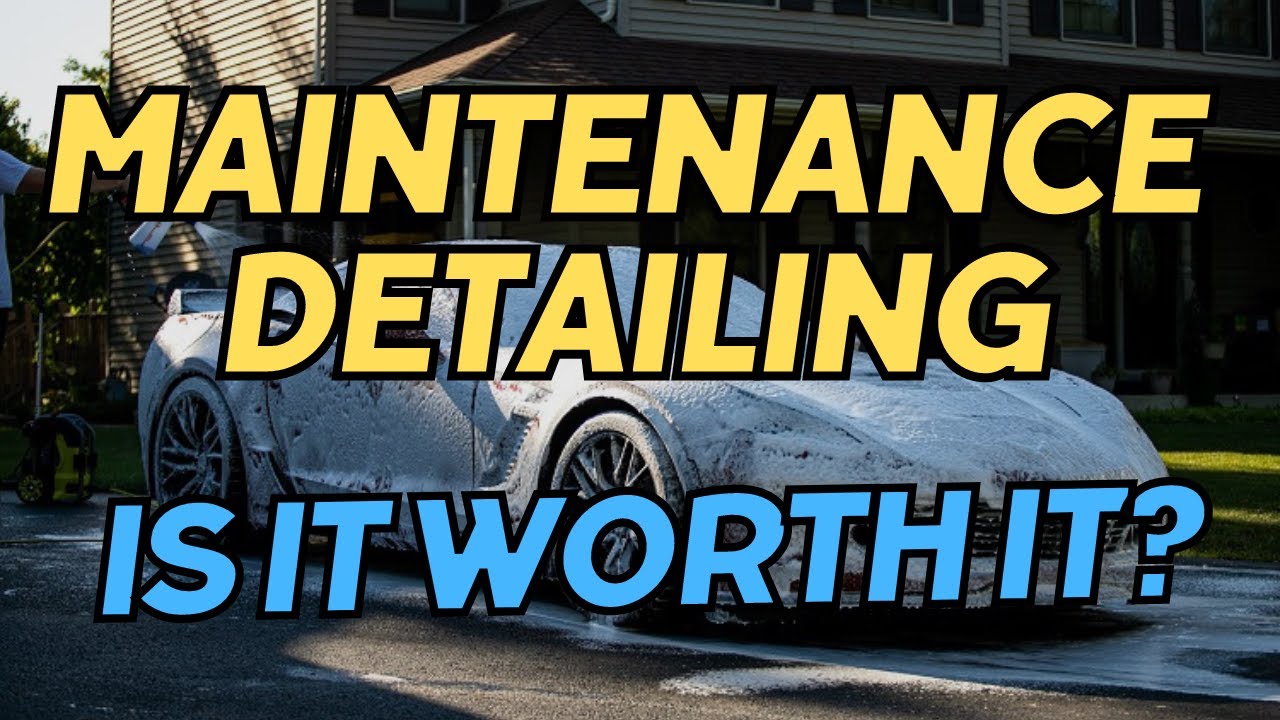 How To Plan, Price and Sell Profitable Detailing Maintenance Packages